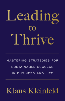 book cover for Leading to Thrive