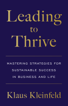 book cover for Leading to Thrive