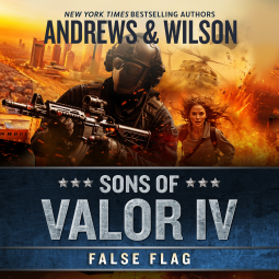 book cover for Sons of Valor IV: False Flag