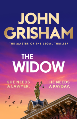 book cover for The Widow