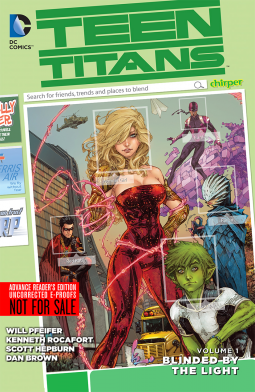 book cover for Teen Titans Vol. 1: Blinded by the Light