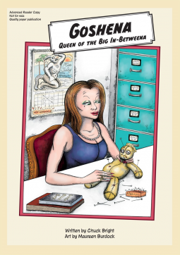 book cover for Goshena: Queen of the Big In-Betweena