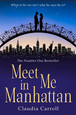 book cover for Meet Me In Manhattan
