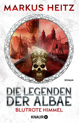 Buchcover für Die Legenden der Albae - Blutrote Himmel