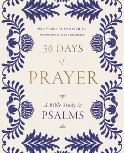 book cover for 30 Days of Prayer