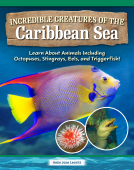 book cover for Incredible Creatures of the Caribbean Sea
