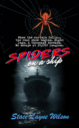book cover for Spiders on a Ship