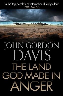 book cover for The Land God Made in Anger