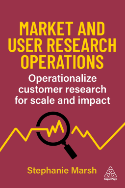 book cover for Market and User Research Operations