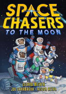 book cover for Space Chasers: To the Moon
