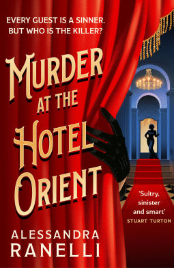 book cover for Murder at the Hotel Orient