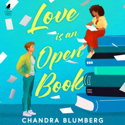 book cover for Love is an Open Book