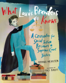 book cover for What Louis Brandeis Knows
