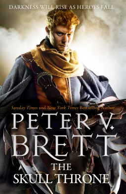 book cover for The Skull Throne