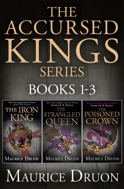book cover for The Accursed Kings Series Books 1-3