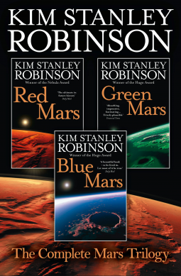 book cover for The Complete Mars Trilogy