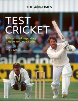 book cover for The Times Test Cricket