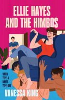 book cover for Ellie Hayes and the Himbos