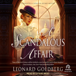 book cover for A Scandalous Affair