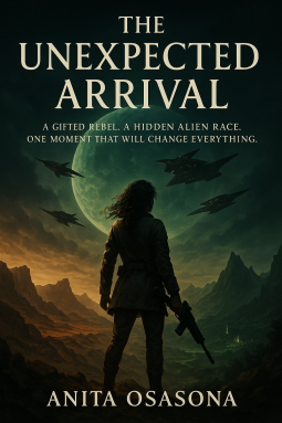 book cover for The Unexpected Arrival