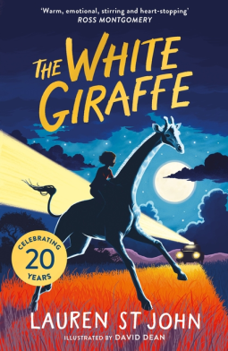 book cover for The White Giraffe 20th Anniversary Edition