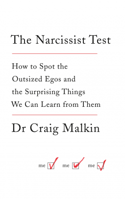 book cover for The Narcissist Test