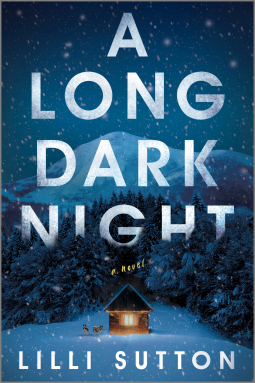 book cover for A Long Dark Night