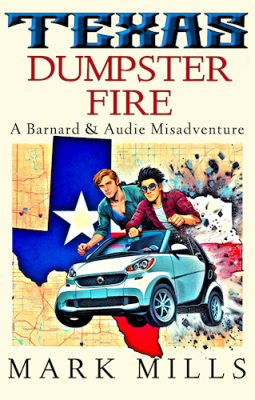 book cover for Texas Dumpster Fire