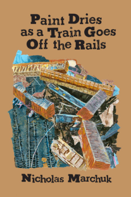 book cover for Paint Dries as a Train Goes Off The Rails