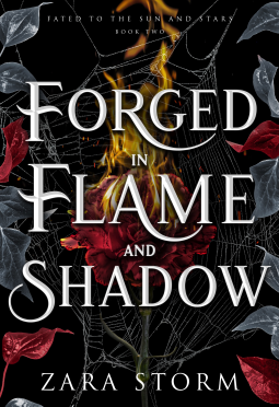 book cover for Forged in Flame and Shadow