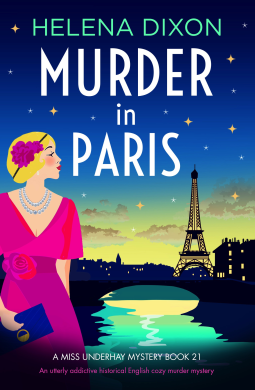 book cover for Murder in Paris (A Miss Underhay Mystery Book 21)