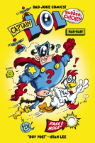 book cover for Captain LOL and Rubber Chicken