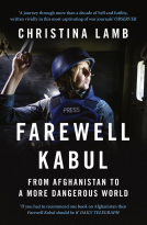 book cover for Farewell Kabul