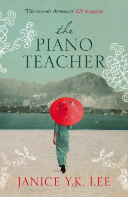 book cover for The Piano Teacher