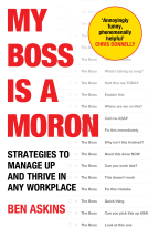 book cover for My Boss Is a Moron