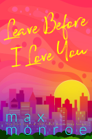book cover for Leave Before I Love You
