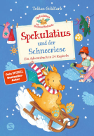 Buchcover für Spekulatius, der Weihnachtsdrache. Spekulatius und der Schneeriese