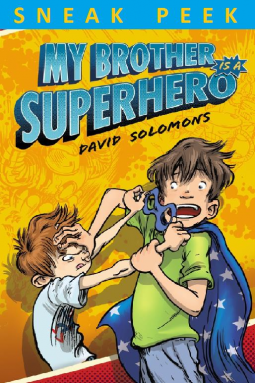 book cover for My Brother Is a Superhero
