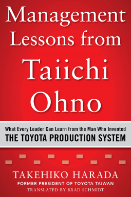 book cover for Management Lessons from Taiichi Ohno