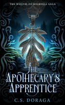 book cover for The Apothecary's Apprentice: A Fantasy Romance Mystery