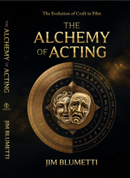 book cover for The Alchemy of Acting - The Evolution of Craft in Film