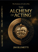 book cover for The Alchemy of Acting - The Evolution of Craft in Film