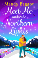 book cover for Meet Me Under the Northern Lights