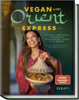 Buchcover für Vegan trifft Orient – Express