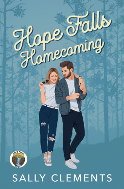 book cover for Hope Falls Homecoming: A back to a small town romantic comedy
