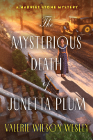 book cover for The Mysterious Death of Junetta Plum