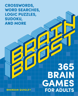 book cover for Brain Boost: 365 Brain Games for Adults