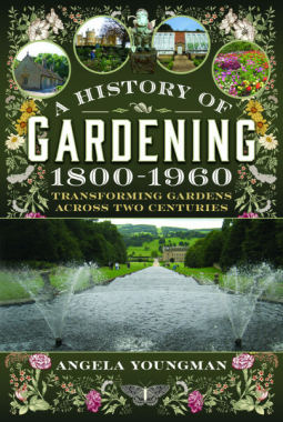 book cover for A History of Gardening, 1800-1960