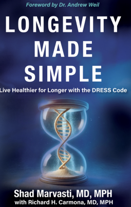 book cover for Longevity Made Simple