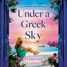 book cover for Under a Greek Sky